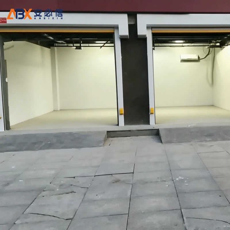 白银感应快速门